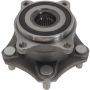 CENTRIC PARTS 401.48001 Centric Premium Hub and Bearing Assembly; With ABS Tone Ring / Encoder