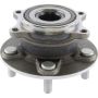 CENTRIC PARTS 401.48001E C-Tek Standard Hub and Bearing Assembly; With ABS Tone Ring / Encoder