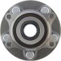 CENTRIC PARTS 401.48001E C-Tek Standard Hub and Bearing Assembly; With ABS Tone Ring / Encoder