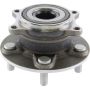 CENTRIC PARTS 401.48001E C-Tek Standard Hub and Bearing Assembly; With ABS Tone Ring / Encoder