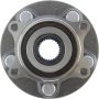 CENTRIC PARTS 401.48001E C-Tek Standard Hub and Bearing Assembly; With ABS Tone Ring / Encoder