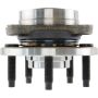 CENTRIC PARTS 401.61000E C-Tek Standard Hub and Bearing Assembly; With ABS Tone Ring / Encoder