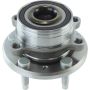 CENTRIC PARTS 401.61001E C-Tek Standard Hub and Bearing Assembly; With ABS Tone Ring / Encoder