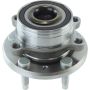 CENTRIC PARTS 401.61001E C-Tek Standard Hub and Bearing Assembly; With ABS Tone Ring / Encoder
