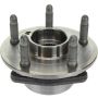 CENTRIC PARTS 401.62000 Centric Premium Hub and Bearing Assembly; With ABS Tone Ring / Encoder