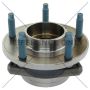 CENTRIC PARTS 401.62007 Centric Premium Hub and Bearing Assembly; With ABS Tone Ring / Encoder