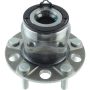 CENTRIC PARTS 401.63000E C-Tek Standard Hub and Bearing Assembly; With ABS Tone Ring / Encoder