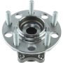 CENTRIC PARTS 401.63000E C-Tek Standard Hub and Bearing Assembly; With ABS Tone Ring / Encoder