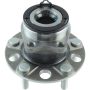 CENTRIC PARTS 401.63000E C-Tek Standard Hub and Bearing Assembly; With ABS Tone Ring / Encoder