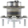 CENTRIC PARTS 401.63001E C-Tek Standard Hub and Bearing Assembly; With ABS Tone Ring / Encoder