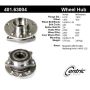 CENTRIC PARTS 401.63004 Centric Premium Hub and Bearing Assembly; With ABS Tone Ring / Encoder