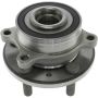 CENTRIC PARTS 401.65000E C-Tek Standard Hub and Bearing Assembly; With ABS Tone Ring / Encoder