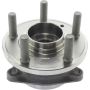 CENTRIC PARTS 401.65001 Centric Premium Hub and Bearing Assembly; With ABS Tone Ring / Encoder