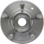 CENTRIC PARTS 401.65001 Centric Premium Hub and Bearing Assembly; With ABS Tone Ring / Encoder