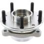 CENTRIC PARTS 401.66000E C-Tek Standard Hub and Bearing Assembly; With ABS Tone Ring / Encoder