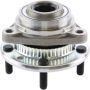CENTRIC PARTS 401.66000E C-Tek Standard Hub and Bearing Assembly; With ABS Tone Ring / Encoder