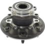 CENTRIC PARTS 401.66001 Centric Premium Hub and Bearing Assembly; With ABS Tone Ring / Encoder