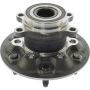 CENTRIC PARTS 401.66001 Centric Premium Hub and Bearing Assembly; With ABS Tone Ring / Encoder
