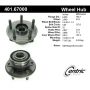 CENTRIC PARTS 401.67000 Centric Premium Hub and Bearing Assembly; With ABS Tone Ring / Encoder