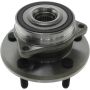 CENTRIC PARTS 401.67000E C-Tek Standard Hub and Bearing Assembly; With ABS Tone Ring / Encoder