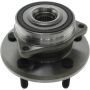 CENTRIC PARTS 401.67000E C-Tek Standard Hub and Bearing Assembly; With ABS Tone Ring / Encoder