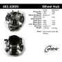 CENTRIC PARTS 402.42005 Centric Premium Hub and Bearing Assembly; With Integral ABS