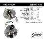 CENTRIC PARTS 402.48000 Centric Premium Hub and Bearing Assembly; With Integral ABS