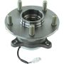 CENTRIC PARTS 402.48001E C-Tek Standard Hub and Bearing Assembly; With Integral ABS