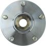 CENTRIC PARTS 402.48001E C-Tek Standard Hub and Bearing Assembly; With Integral ABS