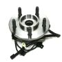 CENTRIC PARTS 402.58001E C-Tek Standard Hub and Bearing Assembly; With Integral ABS