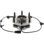CENTRIC PARTS 402.62004 Centric Premium Hub and Bearing Assembly; With Integral ABS