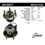 CENTRIC PARTS 402.62011 Centric Premium Hub and Bearing Assembly; With Integral ABS