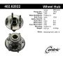 CENTRIC PARTS 402.62022 Centric Premium Hub and Bearing Assembly