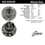 CENTRIC PARTS 402.62023E C-Tek Standard Hub and Bearing Assembly; With Integral ABS