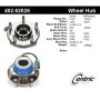 CENTRIC PARTS 402.62026 Centric Premium Hub and Bearing Assembly; With Integral ABS