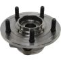 CENTRIC PARTS 402.63000 Centric Premium Hub and Bearing Assembly; With Integral ABS