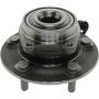 CENTRIC PARTS 402.63004 Centric Premium Hub and Bearing Assembly; With Integral ABS