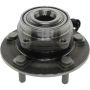 CENTRIC PARTS 402.63004 Centric Premium Hub and Bearing Assembly; With Integral ABS