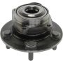CENTRIC PARTS 402.63007 Centric Premium Hub and Bearing Assembly; With Integral ABS