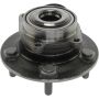 CENTRIC PARTS 402.63007 Centric Premium Hub and Bearing Assembly; With Integral ABS
