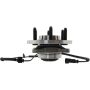 CENTRIC PARTS 402.65034E C-Tek Standard Hub and Bearing Assembly; With Integral ABS