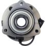 CENTRIC PARTS 402.66006E C-Tek Standard Hub and Bearing Assembly; With Integral ABS