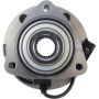 CENTRIC PARTS 402.66006E C-Tek Standard Hub and Bearing Assembly; With Integral ABS