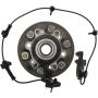 CENTRIC PARTS 402.66010 Centric Premium Hub and Bearing Assembly; With Integral ABS