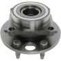 CENTRIC PARTS 402.66013E C-Tek Standard Hub and Bearing Assembly; With Integral ABS