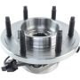 CENTRIC PARTS 402.66015E C-Tek Standard Hub and Bearing Assembly; With Integral ABS