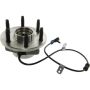CENTRIC PARTS 402.66018E C-Tek Standard Hub and Bearing Assembly; With Integral ABS