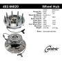 CENTRIC PARTS 402.66020 Centric Premium Hub and Bearing Assembly; With Integral ABS