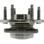 CENTRIC PARTS 402.66021E C-Tek Standard Hub and Bearing Assembly; With Integral ABS