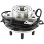 CENTRIC PARTS 402.67001E C-Tek Standard Hub and Bearing Assembly; With Integral ABS